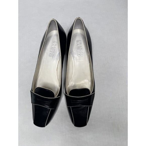 Franco Sarto Julia Black Pumps with Block Heel Women’s Size 6.5 - Picture 15 of 15